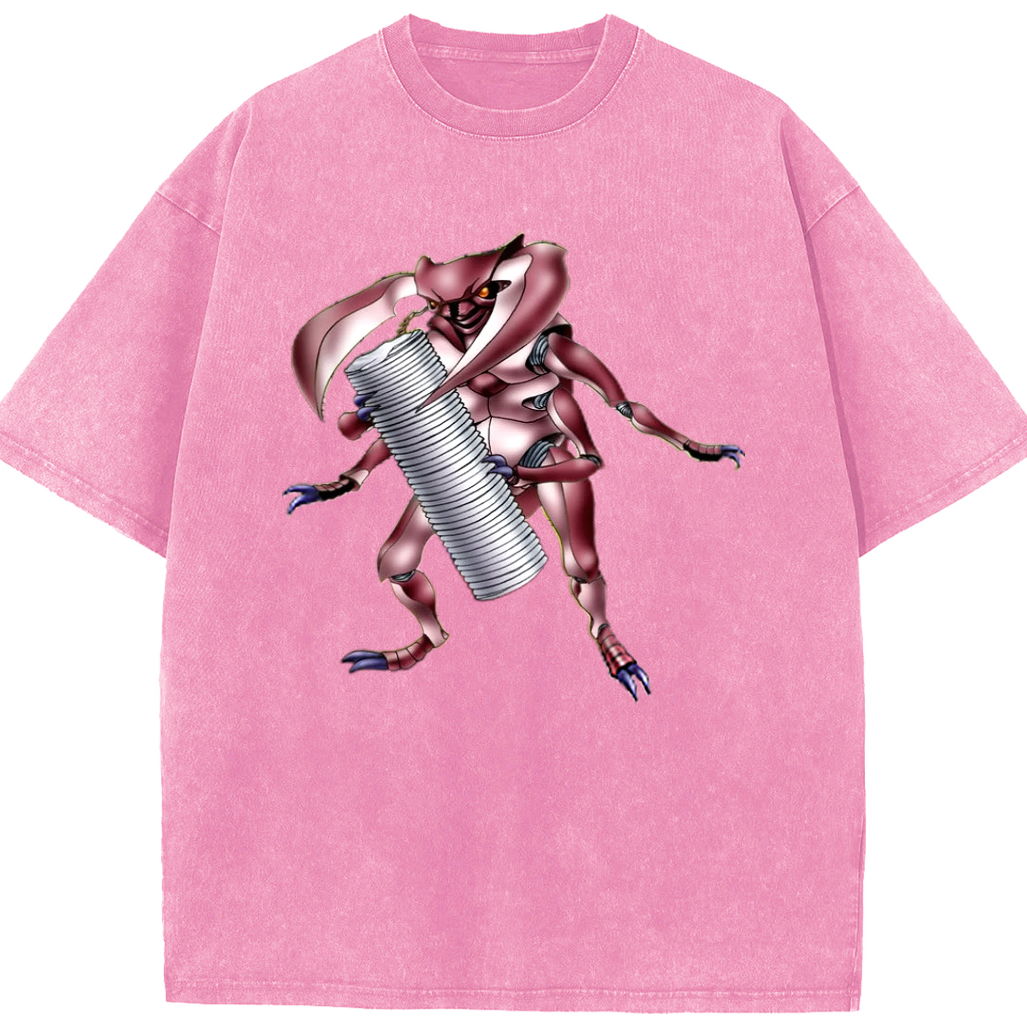 （画像用） 遊☆戯☆王 Yu-Gi-Oh! 綿100% ヴィンテージ風 半袖Tシャツ（フロントプリント）
